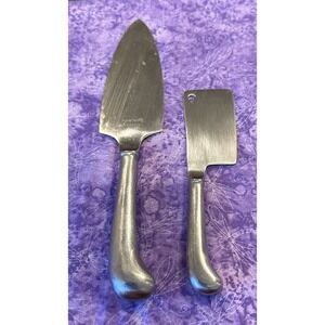 Oxford Hall Jamestown Pistol Handle Stainless Pie Cake Server Cheese Clever